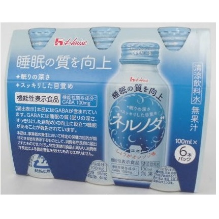 【販売終了しました】【機能性表示食品】ネルノダ 100ml×6本