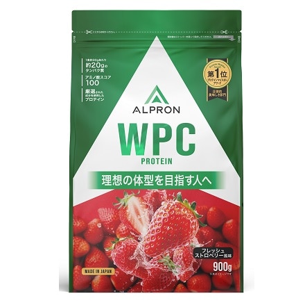 アルプロン WPC フレッシュストロベリー 900g