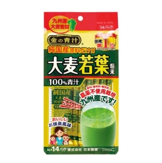金の青汁 純国産大麦若葉 14包