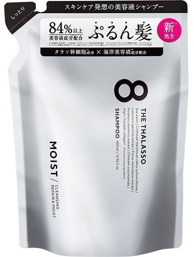 エイトザタラソ クレンジングリペア&モイスト 美容液シャンプー つめかえ用 400ml