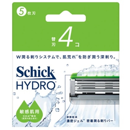 シック ハイドロ 敏感肌 替刃 4個