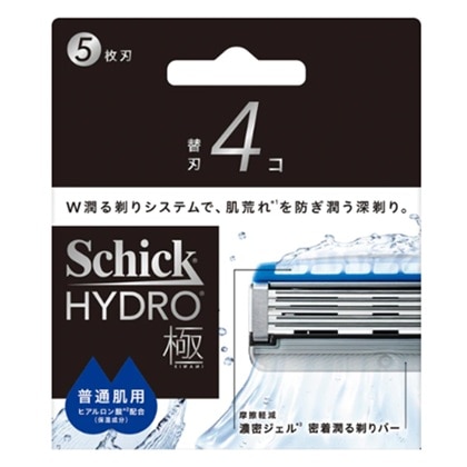 シック ハイドロ極 普通肌 替刃 4個
