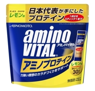【お取り寄せ】アミノバイタル　アミノプロテイン　レモン味　3０本入パウチ
