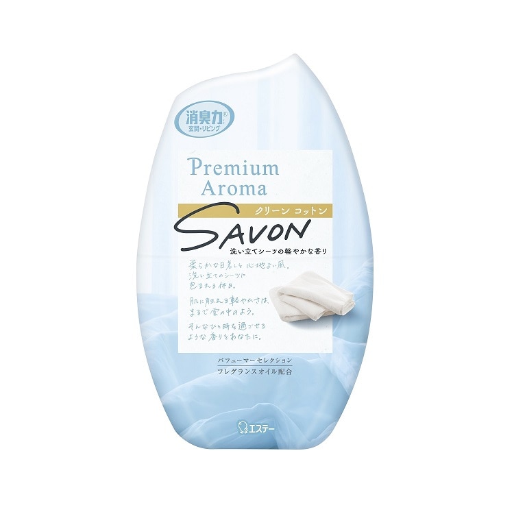 【お取り寄せ】お部屋の消臭力 プレミアムアロマ クリーンコットン 400ml