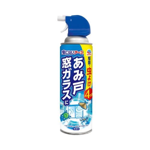 虫こないアース あみ戸・窓ガラスにエアゾール 日用品クリエイトSDネットショップ