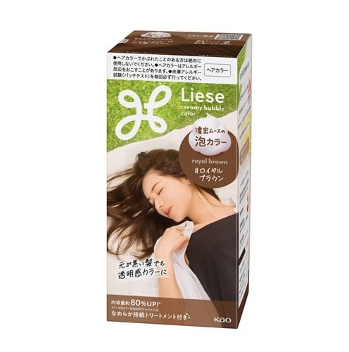 リーゼ 泡カラー ロイヤルブラウン