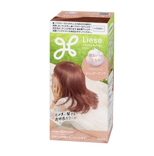 リーゼ 泡カラー シュガーピンク