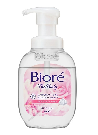 【お取り寄せ】ビオレ ザ ボディ 泡タイプ ブリリアントブーケの香り 本体 540ml