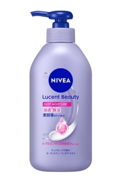 ニベア ルーセントビューティ ディープモイスチャー 浸透保湿美容液ボディミルク 350g