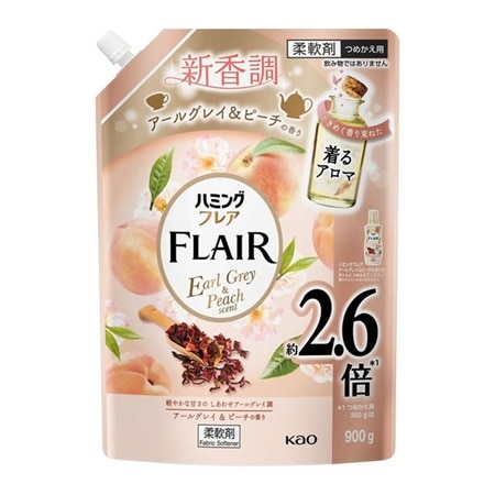 ハミングフレア アールグレイ&ピーチ つめかえ用 900g
