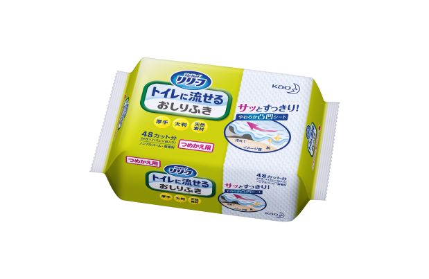 【お取り寄せ】リリーフ おしりふき つめかえ 24枚