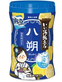 【お取り寄せ】いい湯旅立ちボトル 納涼にごり湯 八朔の香り 500g