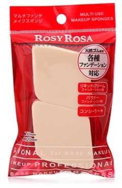 ロージーローザ マルチファンデ メイクスポンジ 2個入り