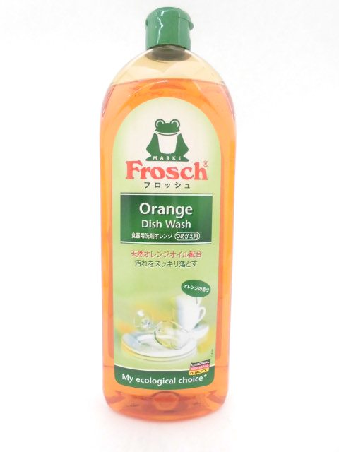 【販売終了しました】フロッシュ　食器用洗剤オレンジ詰替１０００ｍｌ