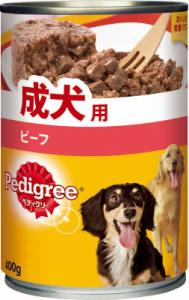 【お取り寄せ】ペディグリー　缶　成犬用ビーフ　４００ｇ
