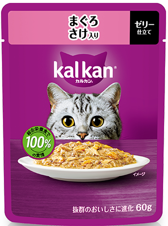 【お取り寄せ】カルカンパウチ まぐろ さけ入り 60g