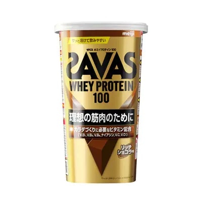 SAVASザバス ホエイプロテイン100 リッチショコラ 980g ×3袋