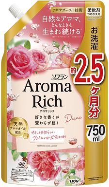 ソフランアロマリッチ ダイアナ つめかえ用 750ml