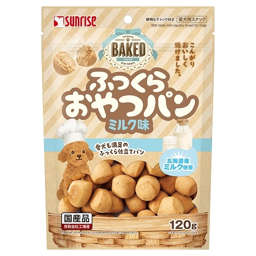 BAKED ふっくらおやつパン ミルク味 120g