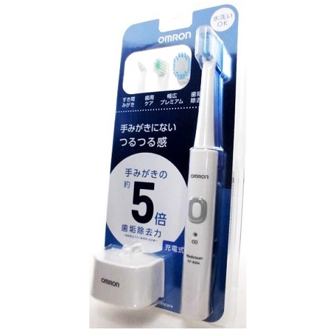 オムロンＨＴ－Ｂ３０４－Ｗ 電動歯ブラシ: お口のケアクリエイトSD