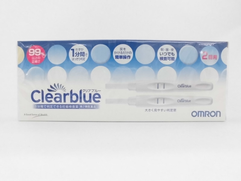 妊娠検査薬 クリアブルー ２回用: 衛生・介護用品クリエイトSDネットショップ