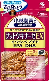 ナットウキナーゼEX 30日分×6袋180日分賞味期限23/03食品/飲料/酒