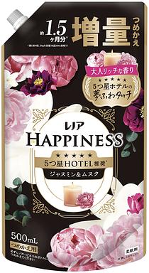【お取り寄せ】レノアハピネス 夢ふわタッチ ジャスミン&ムスクの香り つめかえ用 500ml