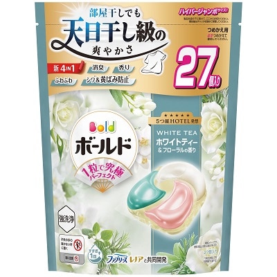 ボールド　ハイパージャンボサイズジェルボール　つめかえ用　26個入り 10セット P＆G ボールドジェルボール4D華やかプレミアムブロッサムの香り