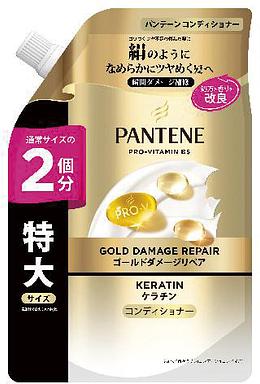 パンテーンゴールド ダメージリペア コンディショナー つめかえ用 特大 500g
