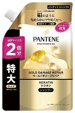 パンテーンゴールド ダメージリペア シャンプー つめかえ用 特大 500g