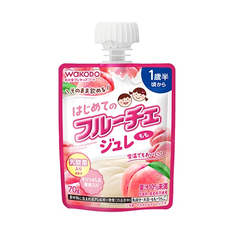 和光堂 はじめてのフルーチェジュレ もも 70g