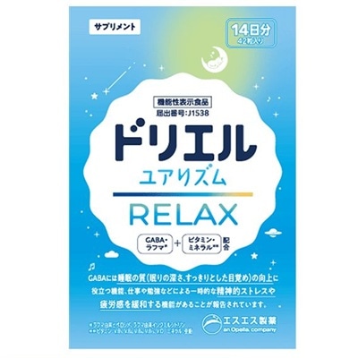 【機能性表示食品】ドリエル ユアリズム リラックス 18粒