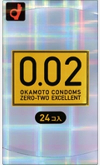 オカモト 0.02EX 24個入 (コンドーム）