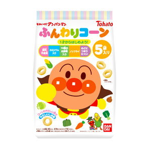 東ハト アンパンマン ふんわりコーン やさしい塩味 8gX5袋