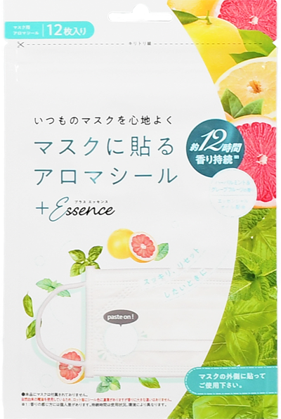 �y�����񂹁z�}�X�N�ɓ\��A���}�V�[���@�n�[�o���~���g���O���[�v�t���[�c�@�P�Q��