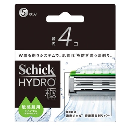 シック ハイドロ極 敏感肌 替刃 4個