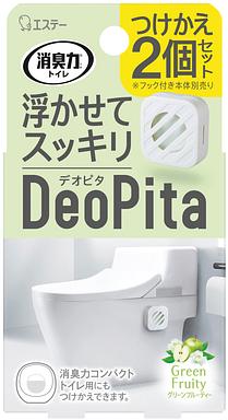 消臭力 デオピタトイレ用 つけかえ2個セット グリーンフルーティ