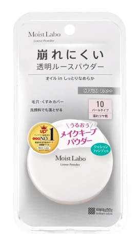 明色 モイストラボ ルースパウダー 10 透明パールタイプ