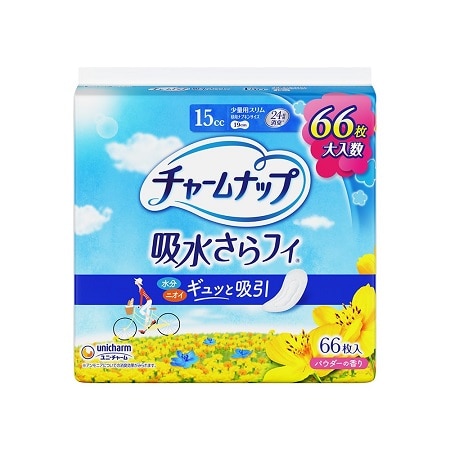 チャームナップ 吸水さらフィ 少量用 15cc 66枚