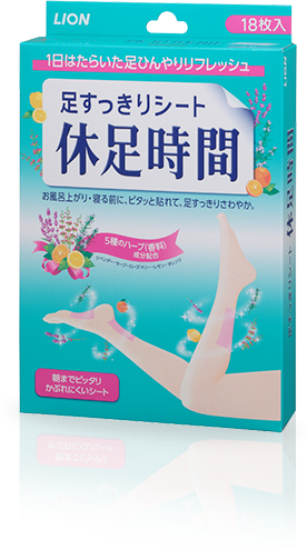 【お取り寄せ】足すっきりシート 休足時間 18枚入