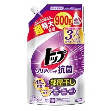 トップ クリアリキッド抗菌 つめかえ用 超特大 900g