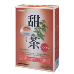 【販売終了しました】オリヒロ 甜茶１００％　２６包