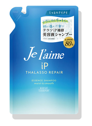 ジュレーム　iP タラソリペア 補修美容液シャンプー （モイスト＆スムース）　つめかえ用　３４０ｍｌ
