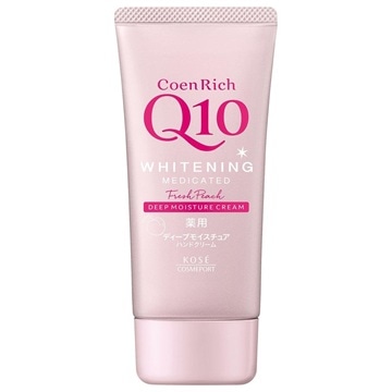 コエンリッチ 薬用ホワイトニング ハンドクリーム もぎたてピーチ 80g