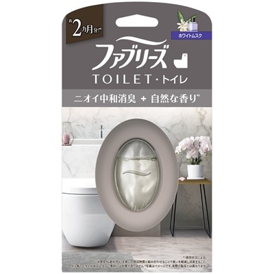 ファブリーズ トイレ用消臭剤+自然な香り ホワイトムスクの香り 本体 6.3ml