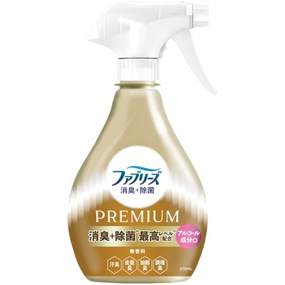 ファブリーズ W除菌+消臭 プレミアム 無香料 本体 370ml