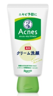 メンソレータム アクネス 薬用クリーム洗顔 130g